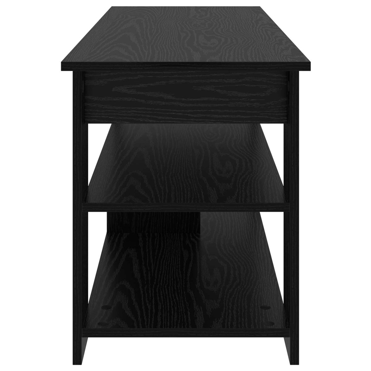 TV stand Black Oak 100 x 40 x 50 cm