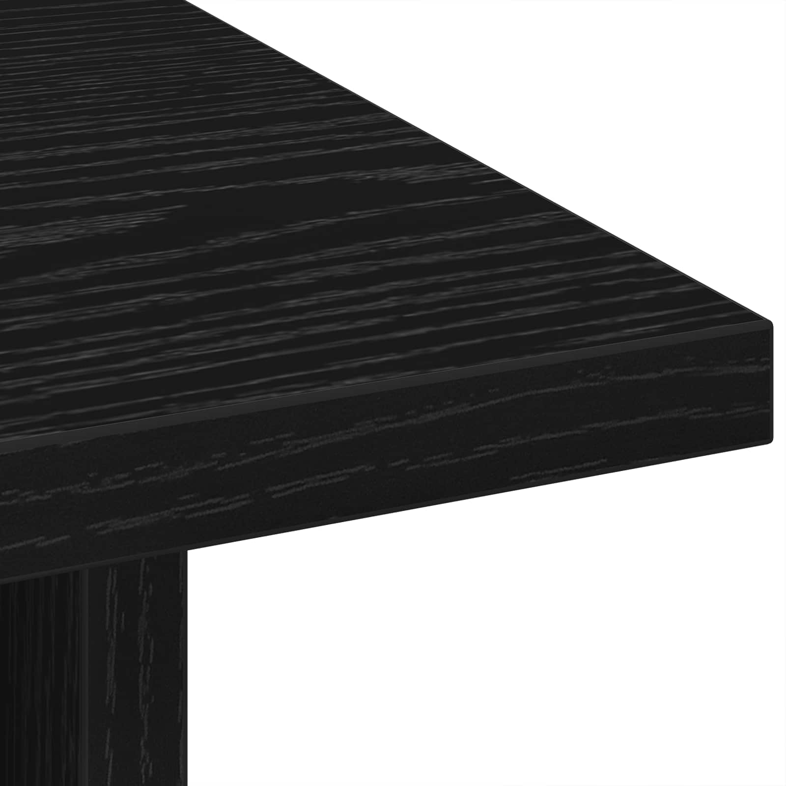 Bedside Table 2 pcs Black Oak 41 x 40 x 45 cm Engineered Wood