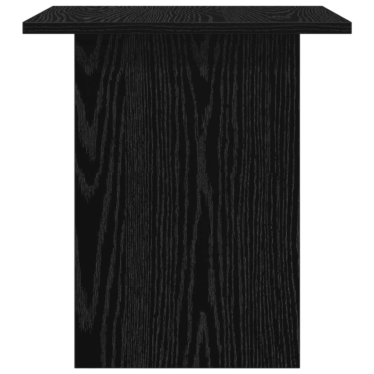 Bedside Table 2 pcs Black Oak 41 x 40 x 45 cm Engineered Wood
