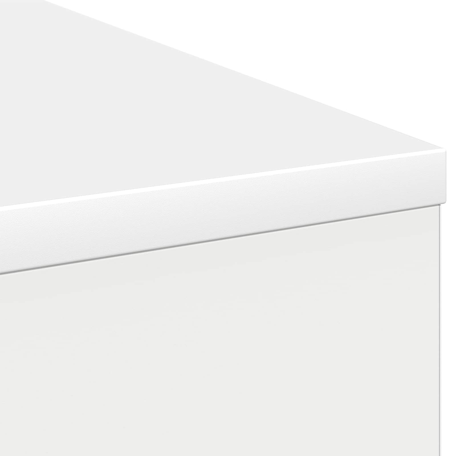 Desk with Drawer White 100 x 40 x 75 cm Engineered Wood