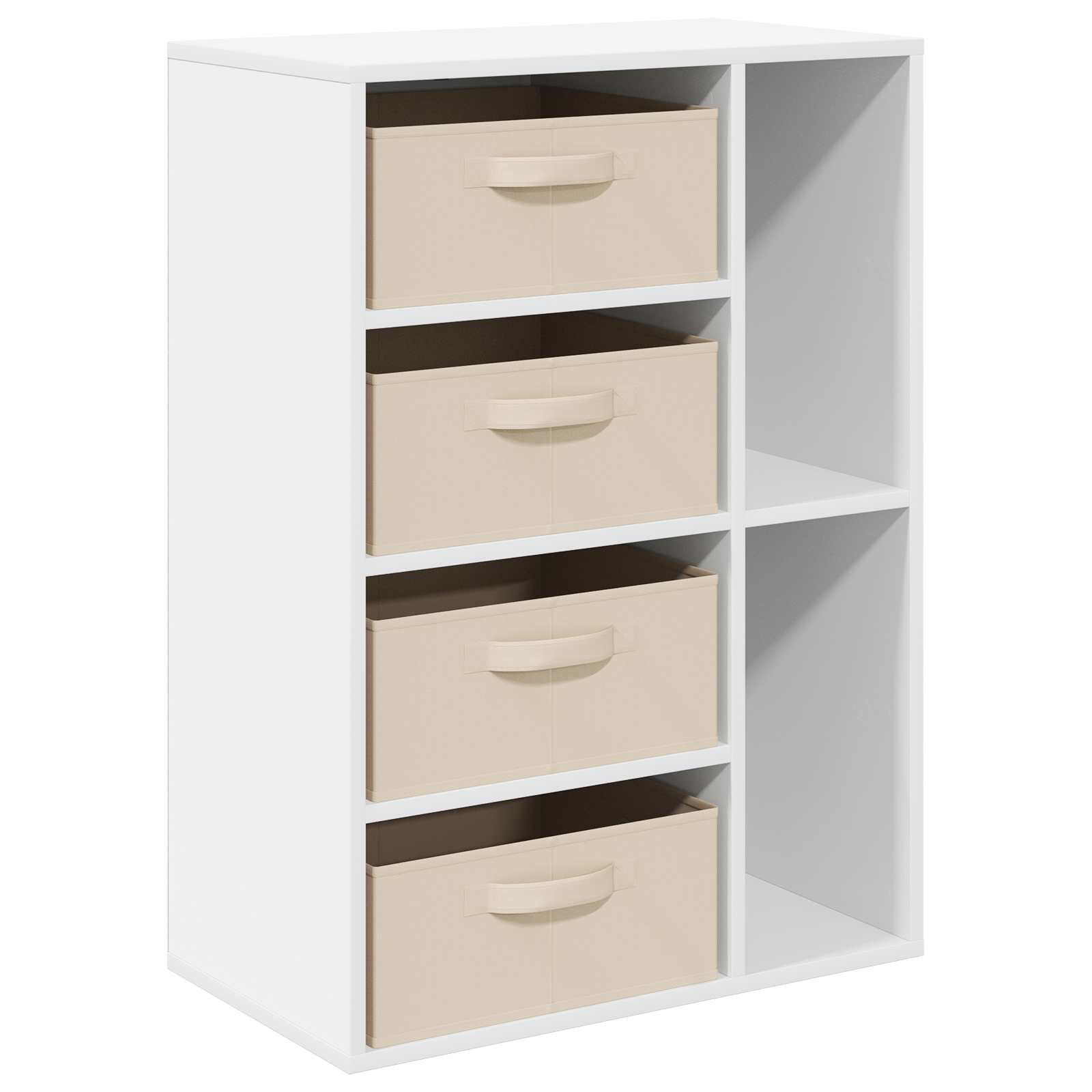 Sideboard with Drawer White 60 x 33.5 x 84 cm