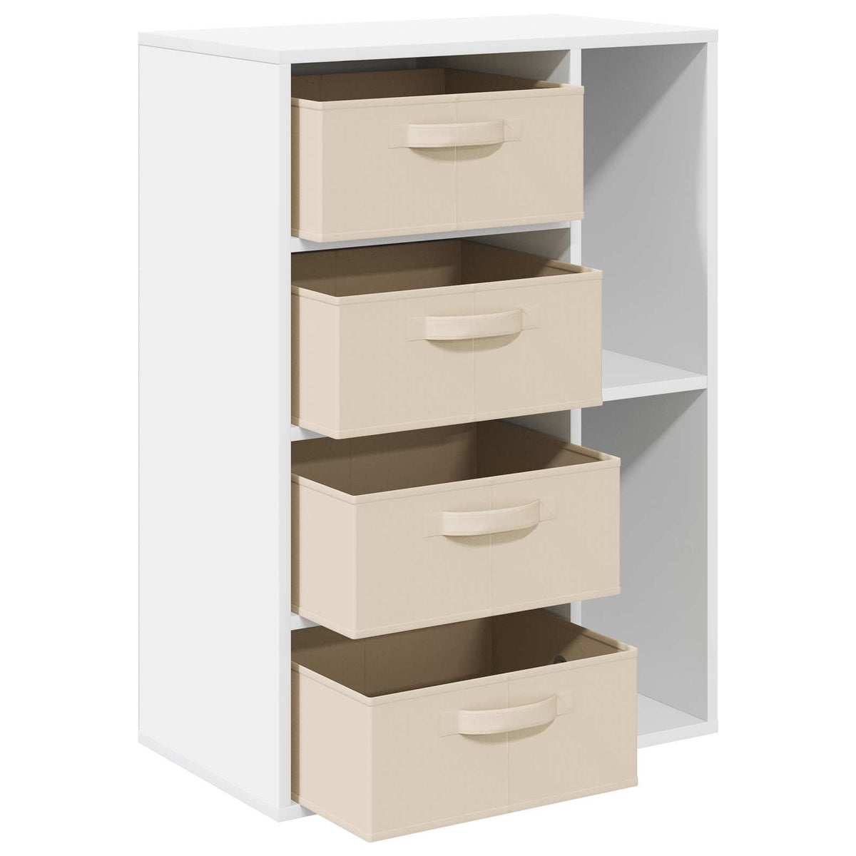 Sideboard with Drawer White 60 x 33.5 x 84 cm