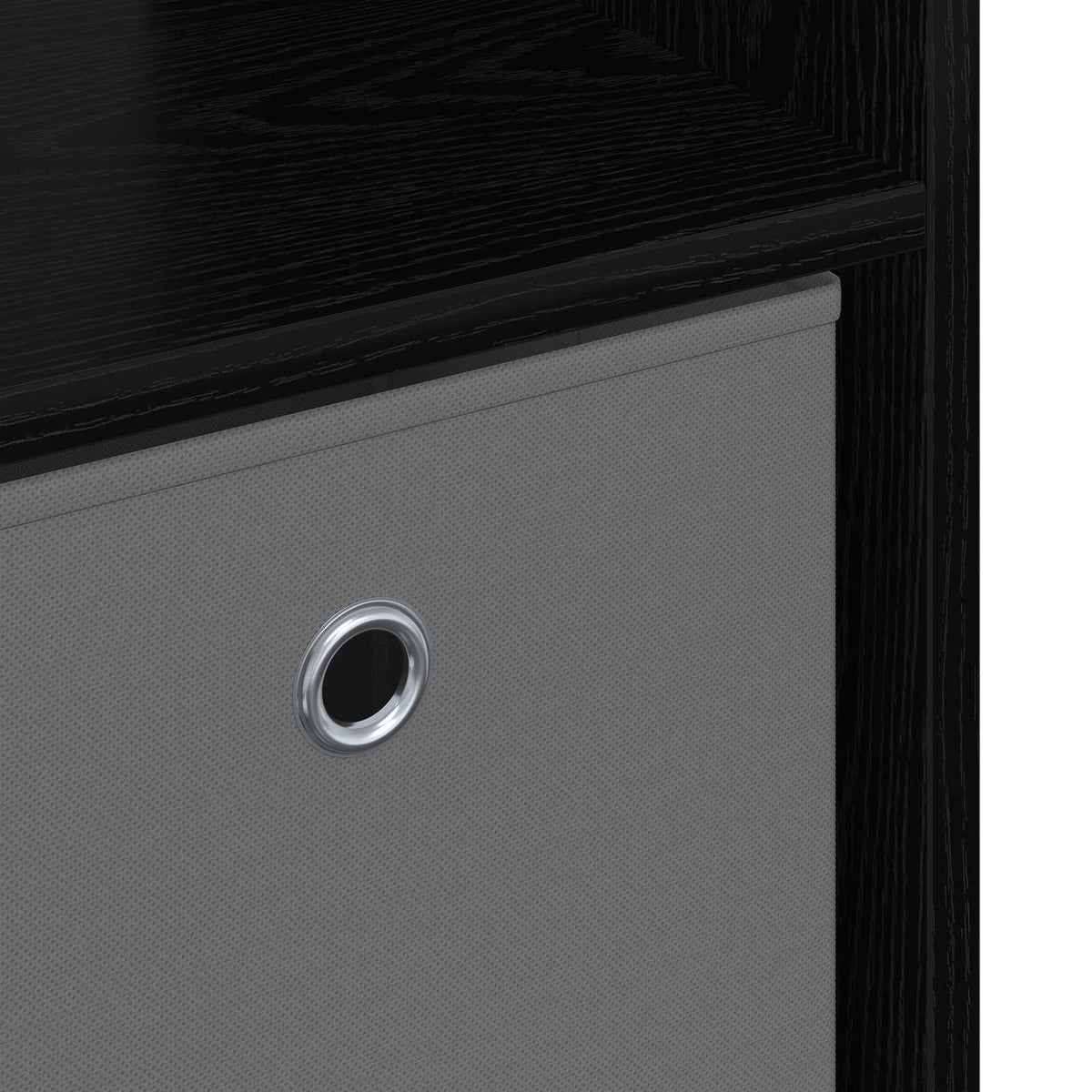 Sideboard with Drawer Black Oak 73.5 x 24 x 69.5 cm