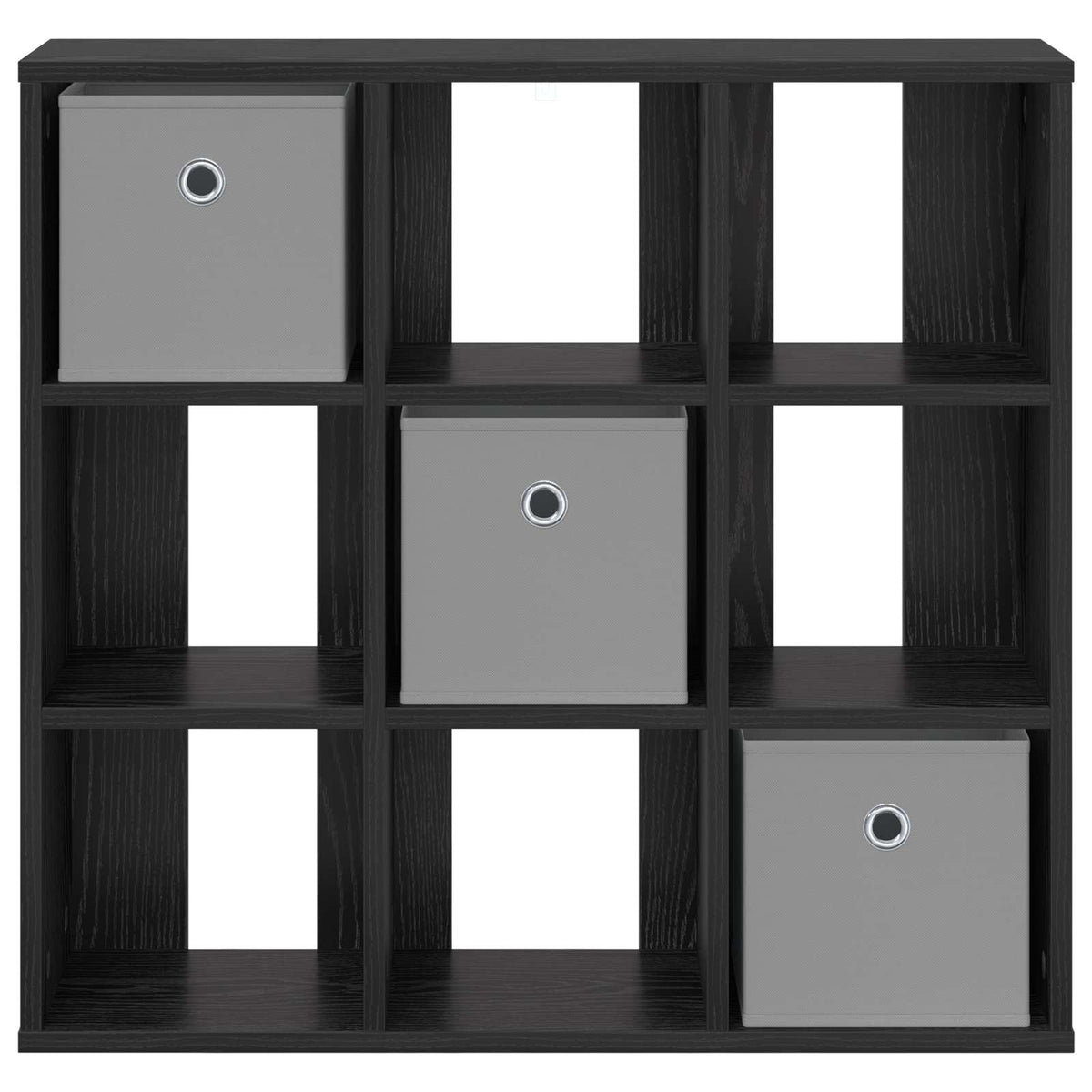 Sideboard with Drawer Black Oak 73.5 x 24 x 69.5 cm