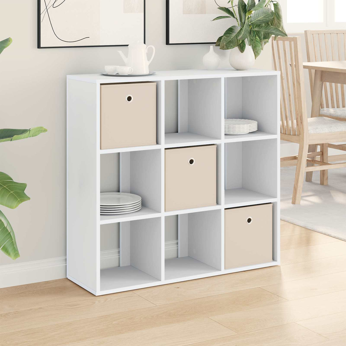 Sideboard with Drawer White 88.5 x 29 x 84.5 cm