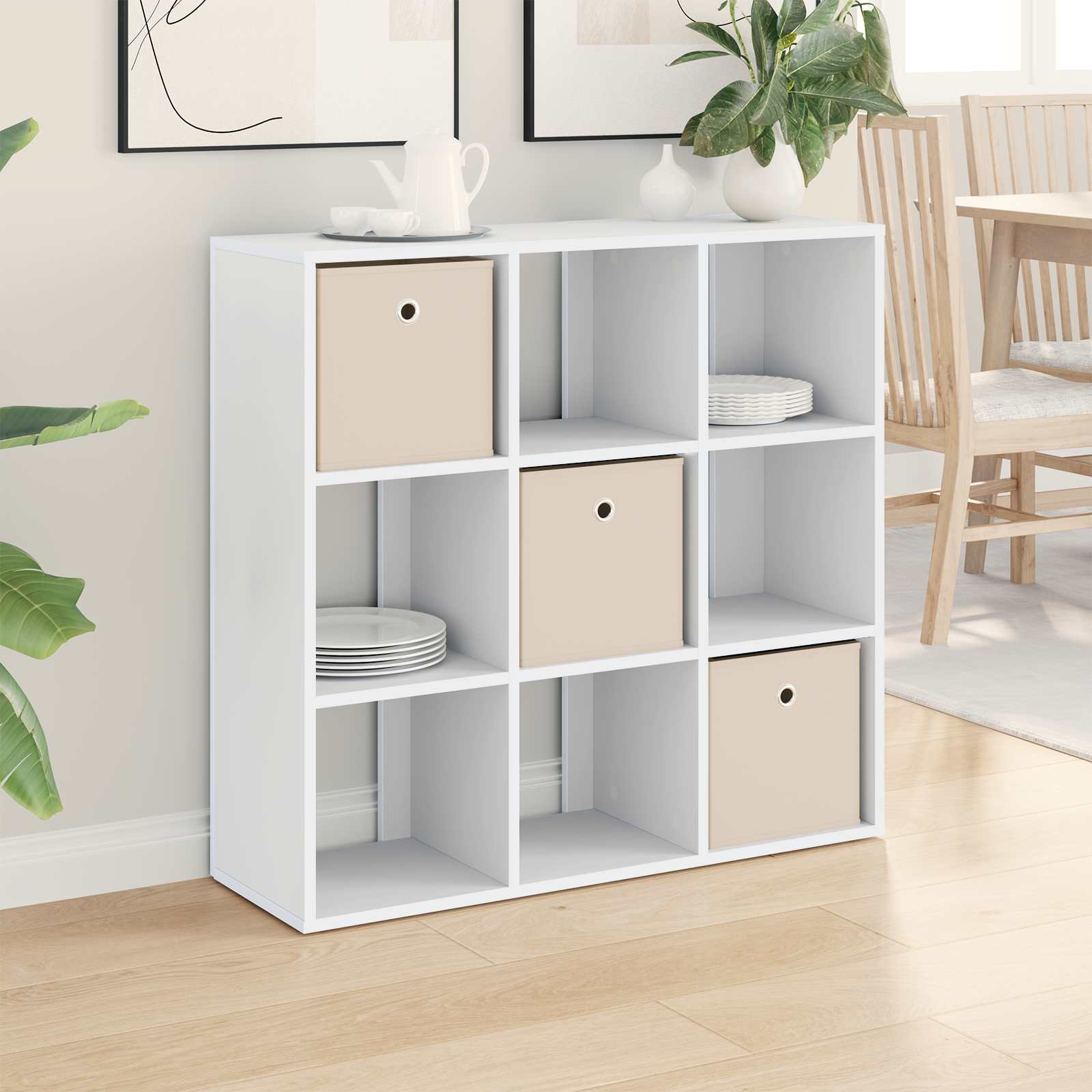 Sideboard with Drawer White 88.5 x 29 x 84.5 cm