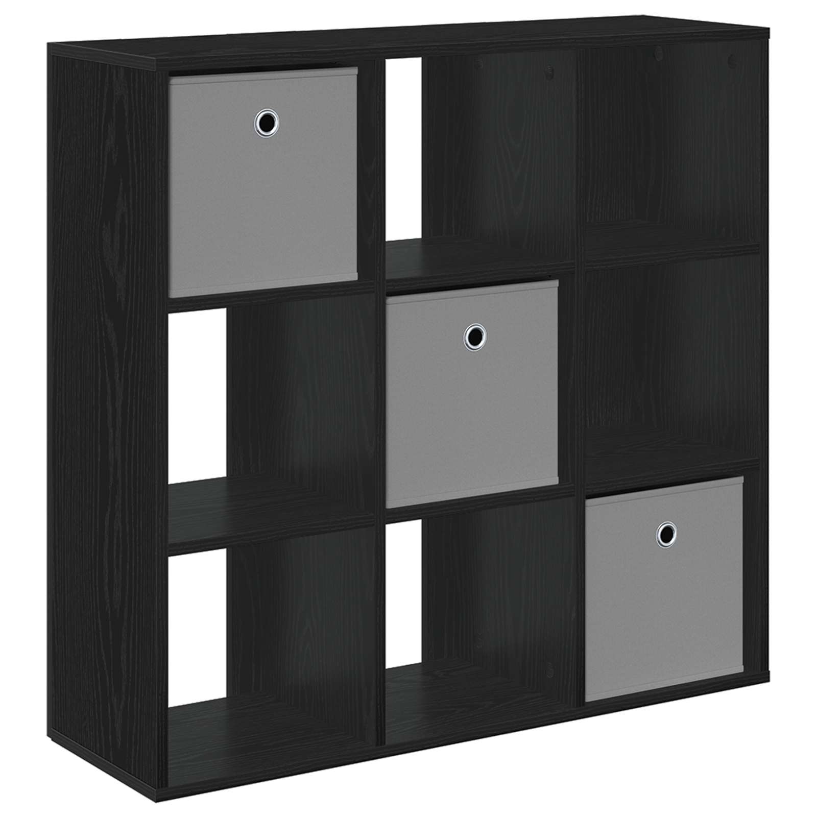 Sideboard with Drawer Black Oak 88.5 x 29 x 84.5 cm