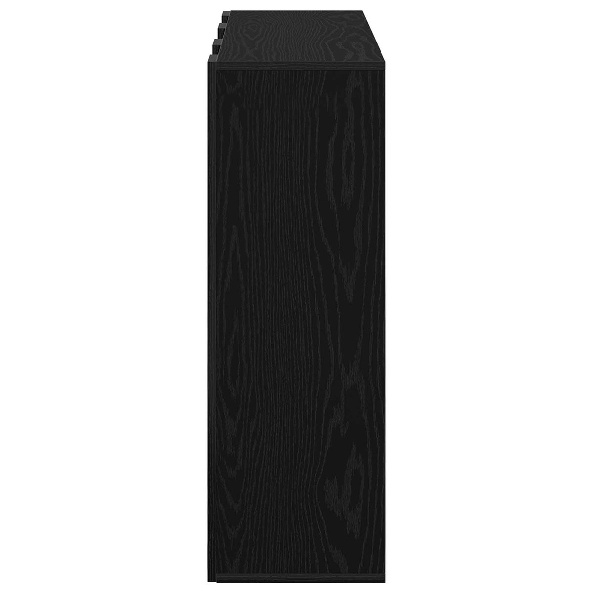 Sideboard with Drawer Black Oak 88.5 x 29 x 84.5 cm