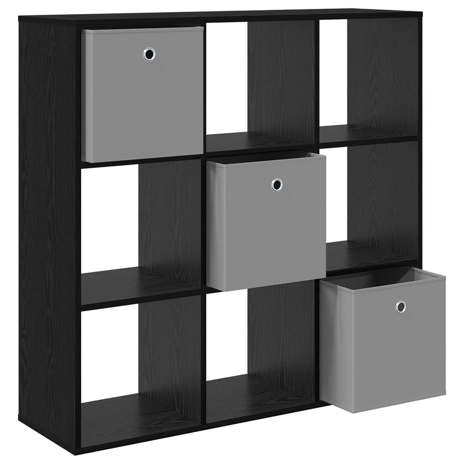 Sideboard with Drawer Black Oak 102 x 31 x 99.5 cm