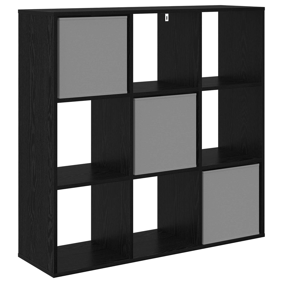 Sideboard with Drawer Black Oak 102 x 31 x 99.5 cm