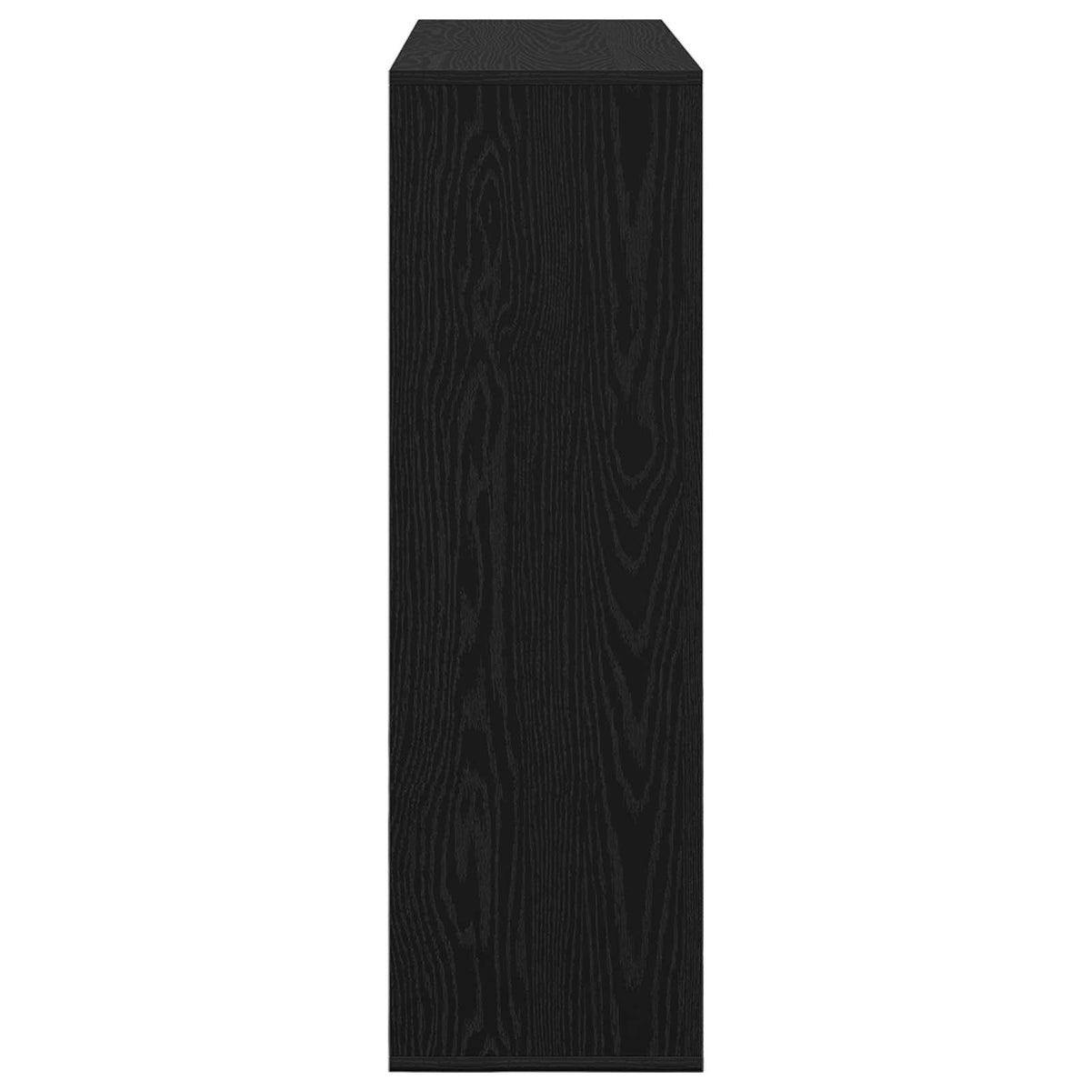 Sideboard with Drawer Black Oak 102 x 31 x 99.5 cm