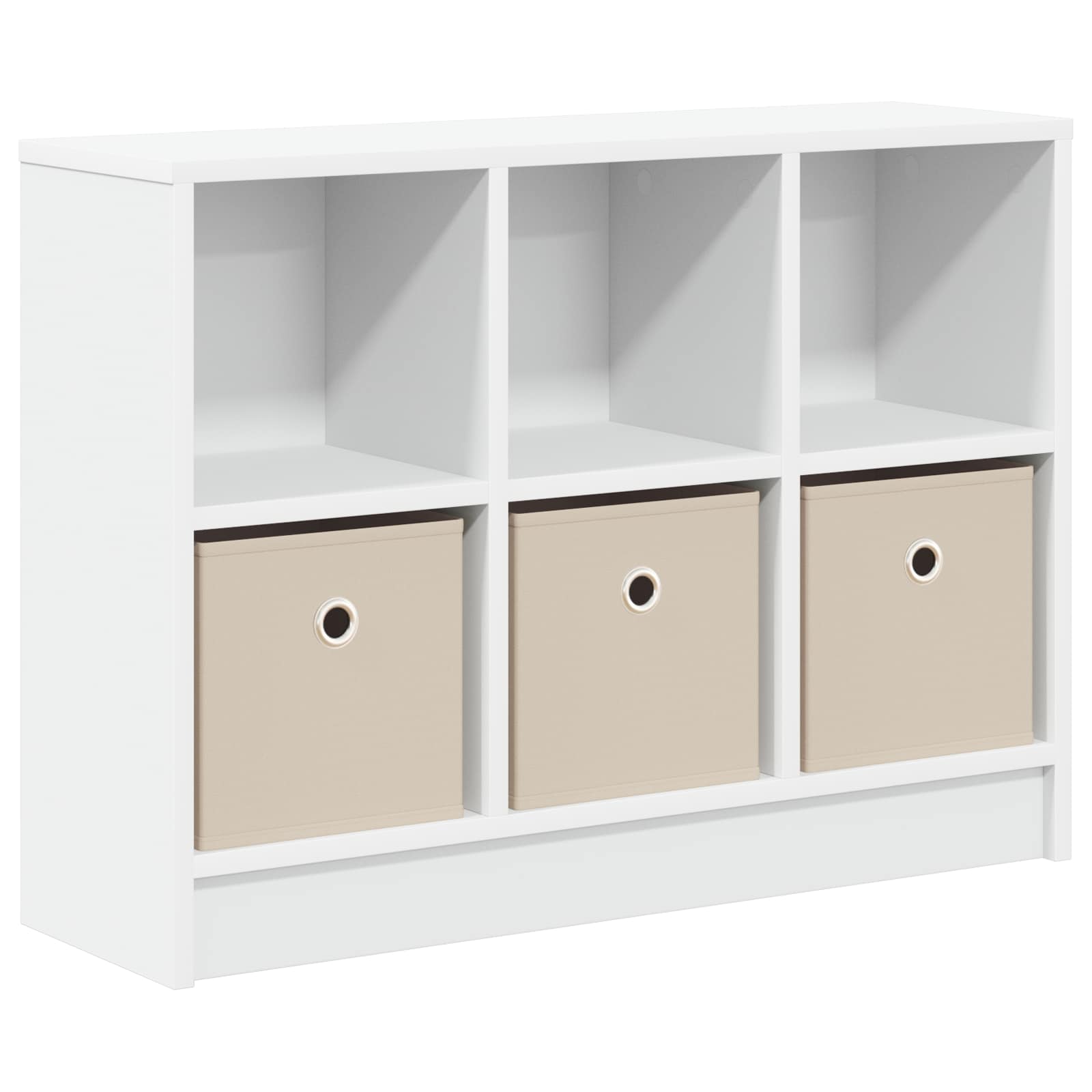 Sideboard with Drawer White 73.5 x 22.5 x 53.5 cm