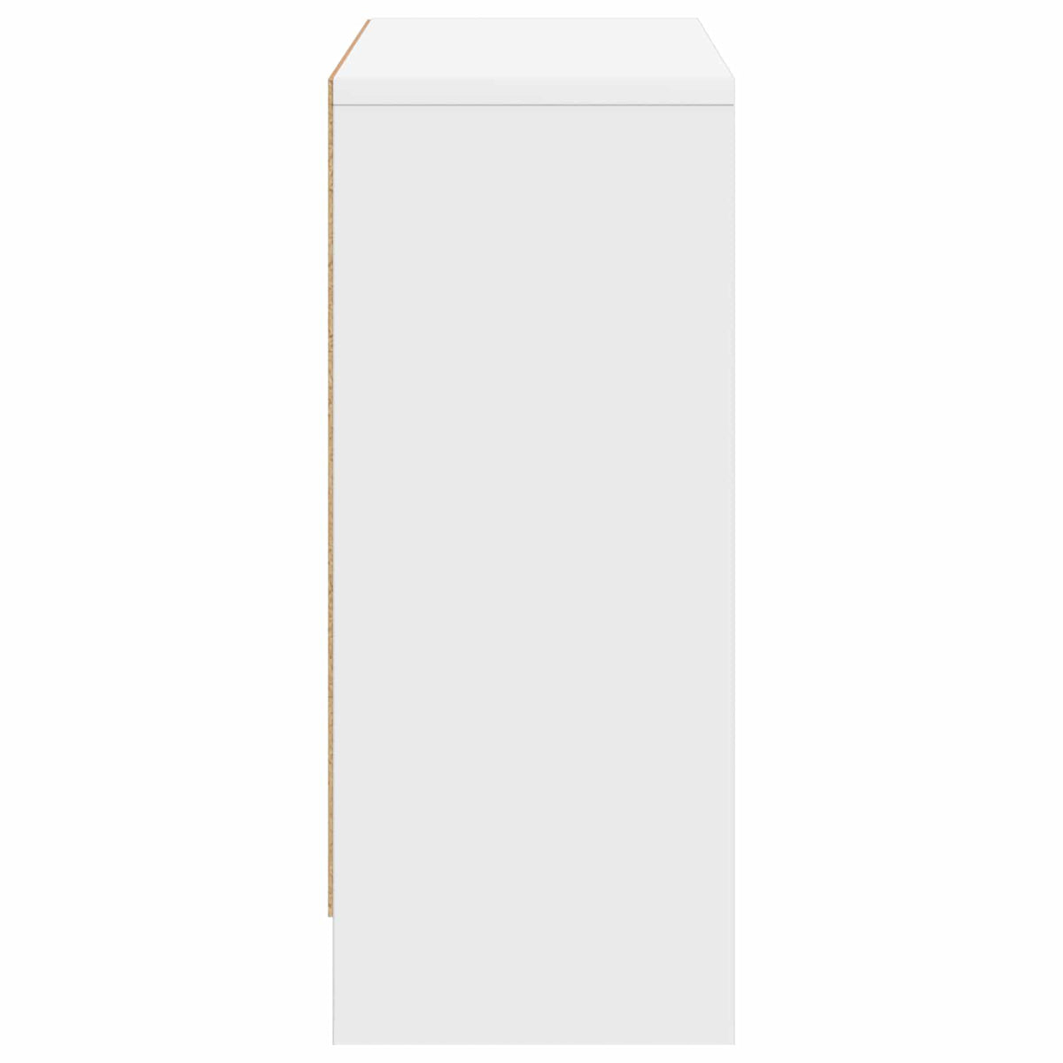 Sideboard with Drawer White 73.5 x 22.5 x 53.5 cm