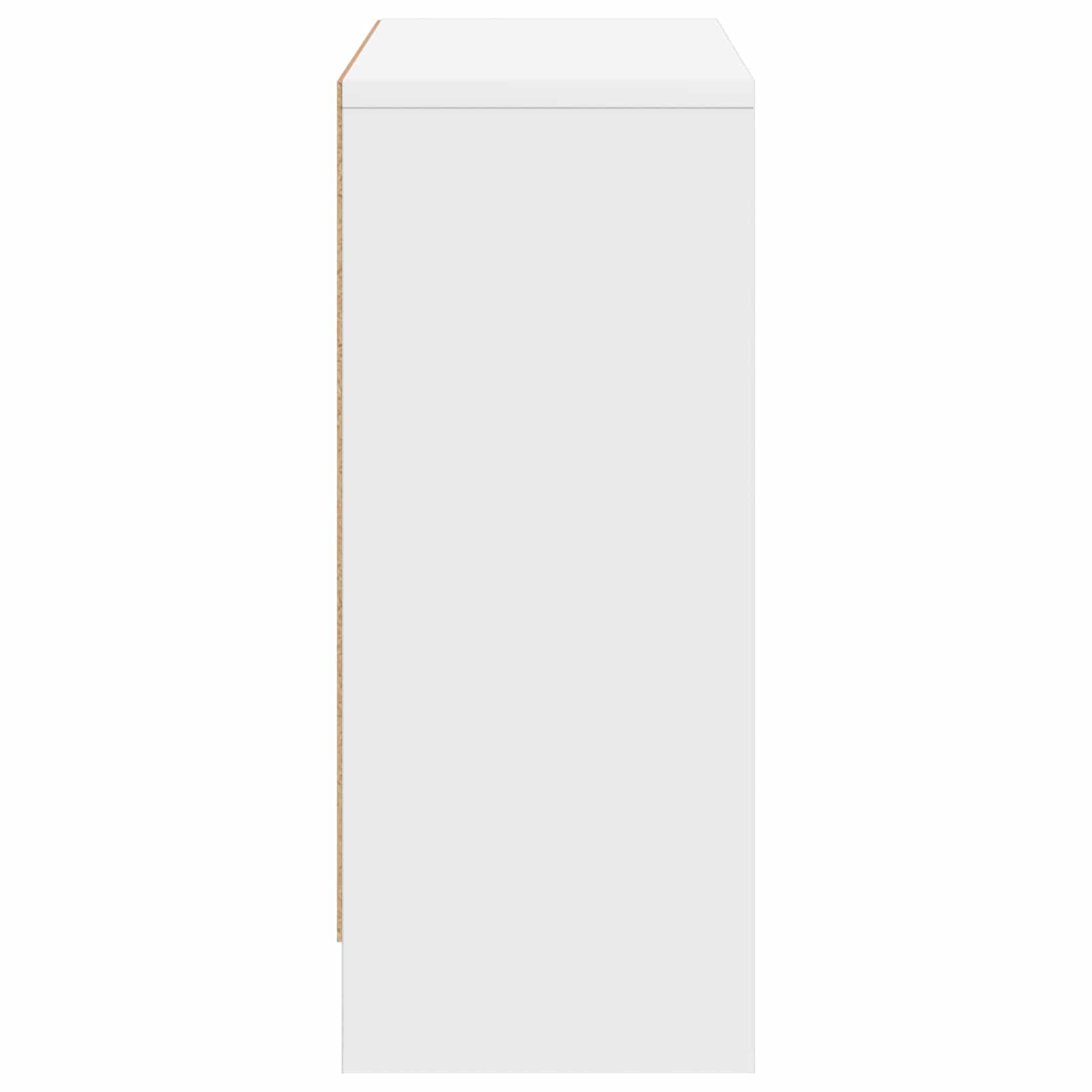 Sideboard with Drawer White 73.5 x 22.5 x 53.5 cm