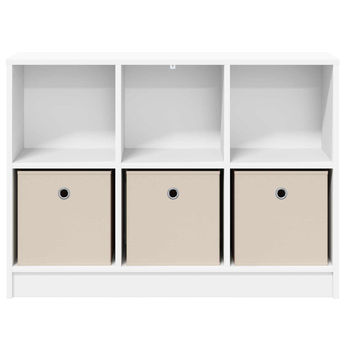 Sideboard with Drawer White 88.5 x 27.5 x 63.5 cm