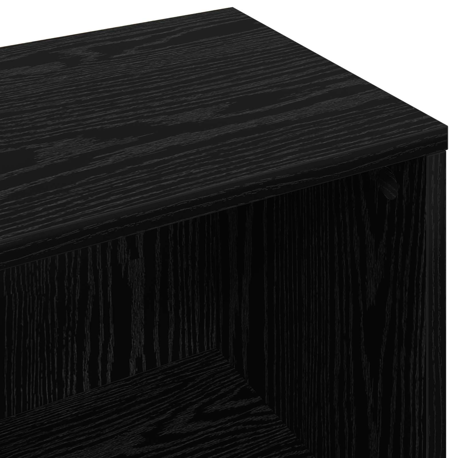 Sideboard with Drawer Black Oak 102 x 32 x 73,5 cm