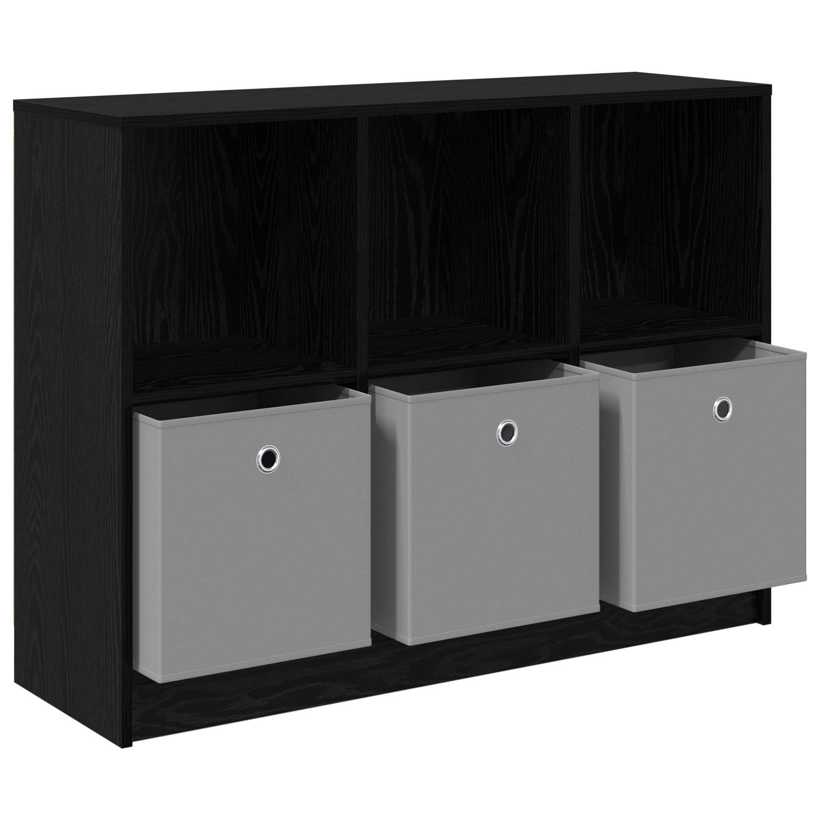 Sideboard with Drawer Black Oak 102 x 32 x 73,5 cm