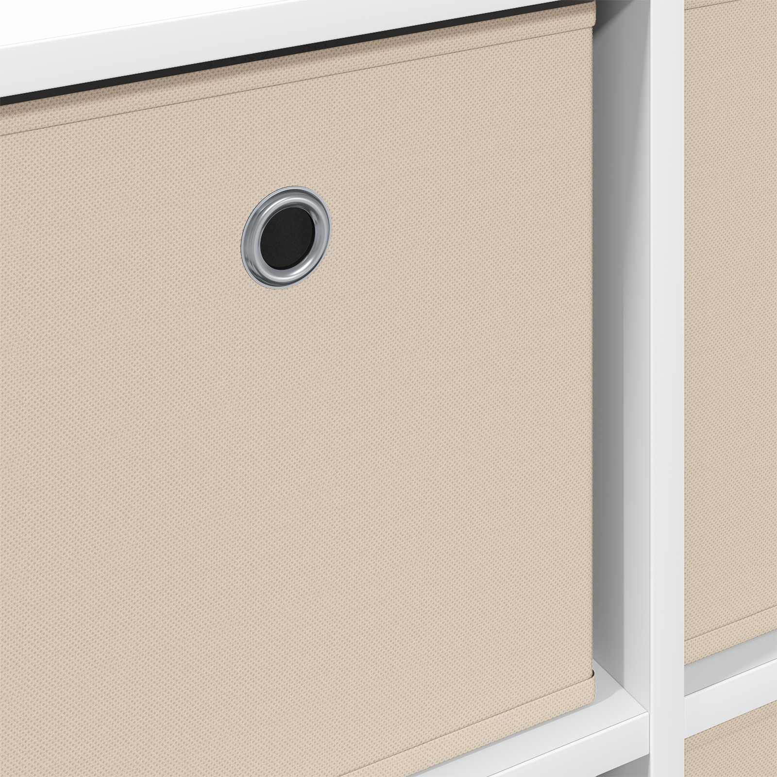Sideboard with Drawer White 49.5 x 22 x 47 cm