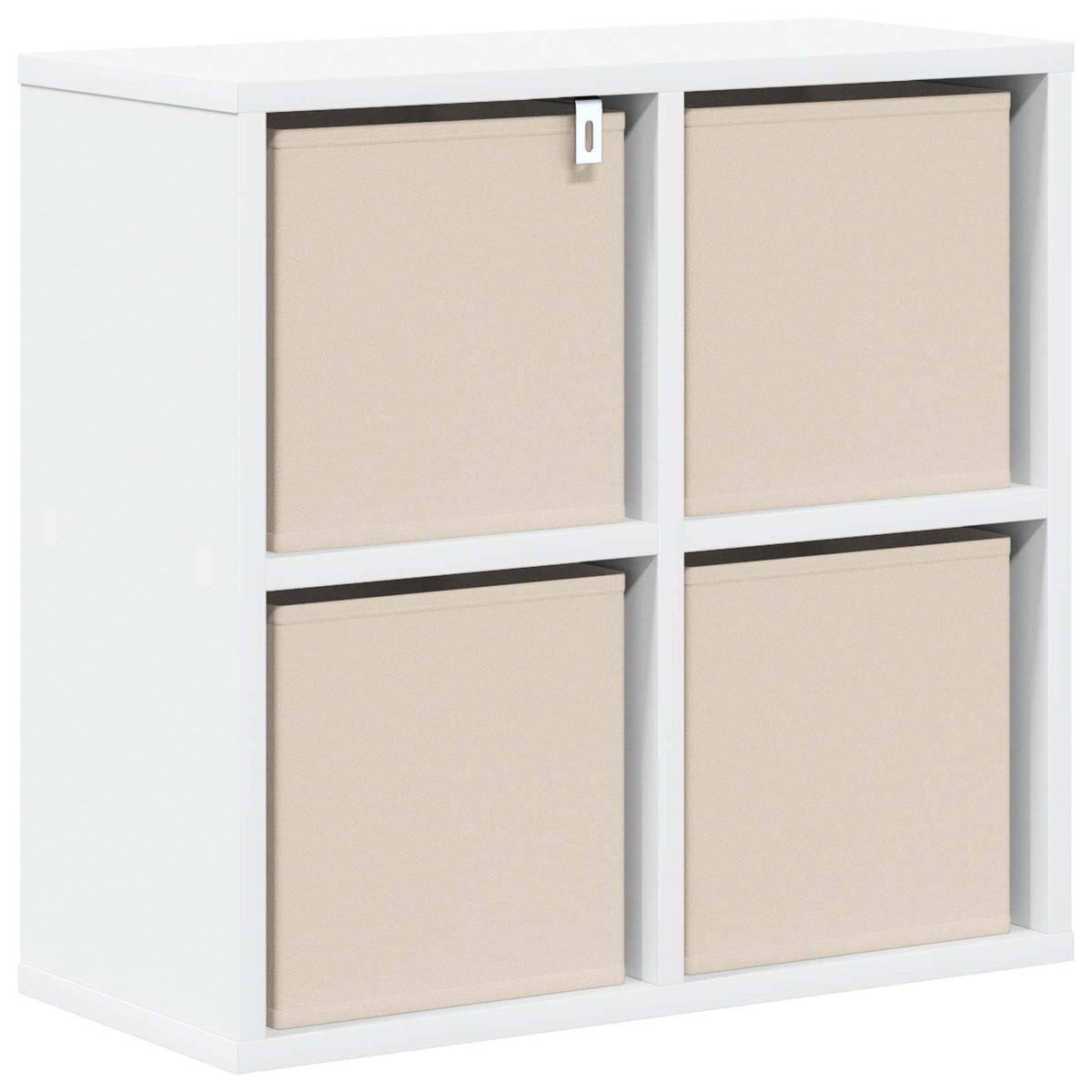 Sideboard with Drawer White 49.5 x 22 x 47 cm