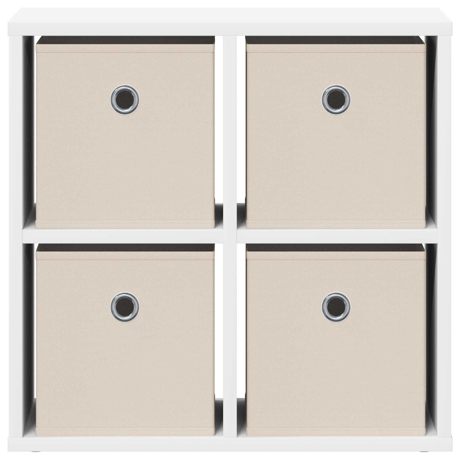 Sideboard with Drawer White 49.5 x 22 x 47 cm