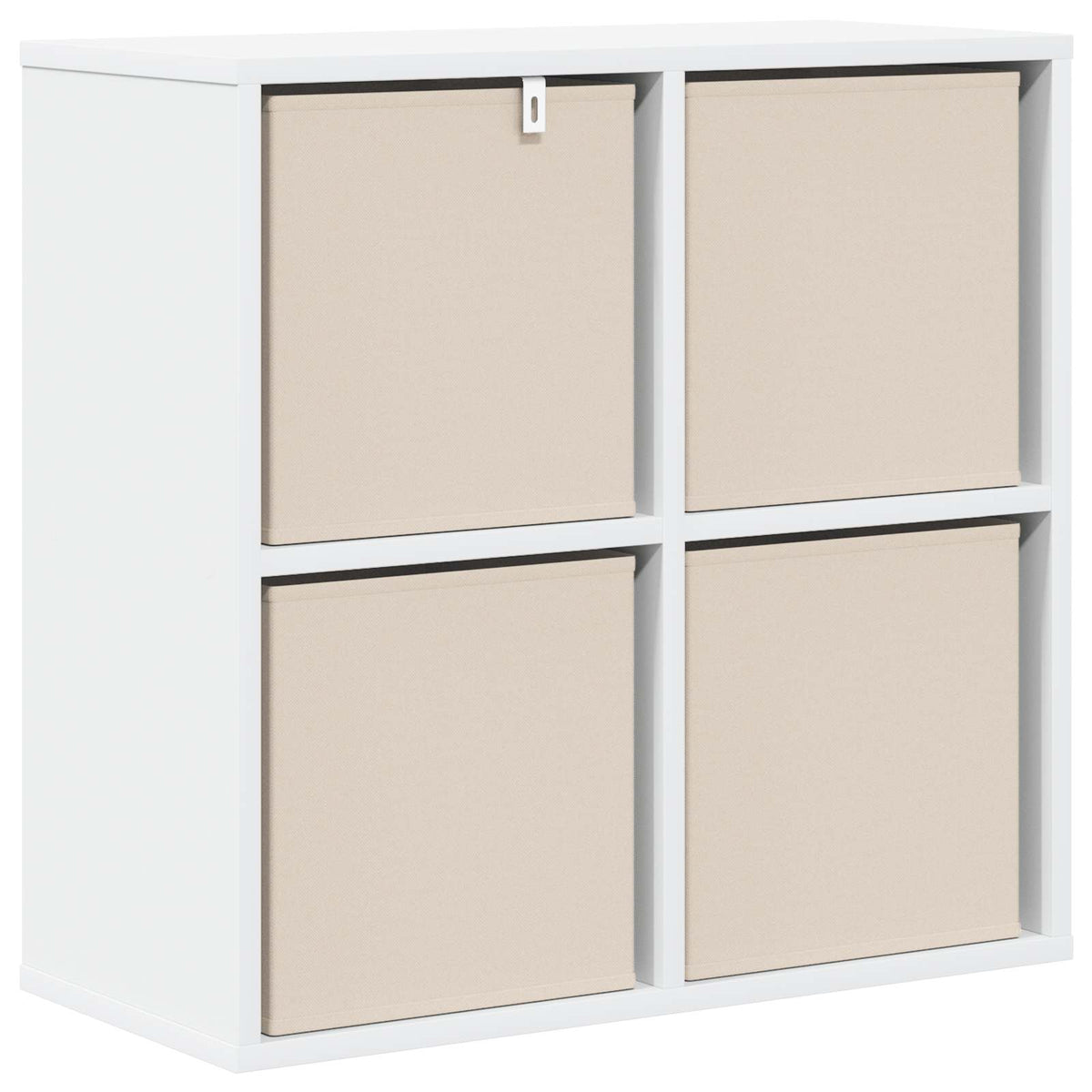 Sideboard with Drawer White 59.5 x 27 x 57 cm