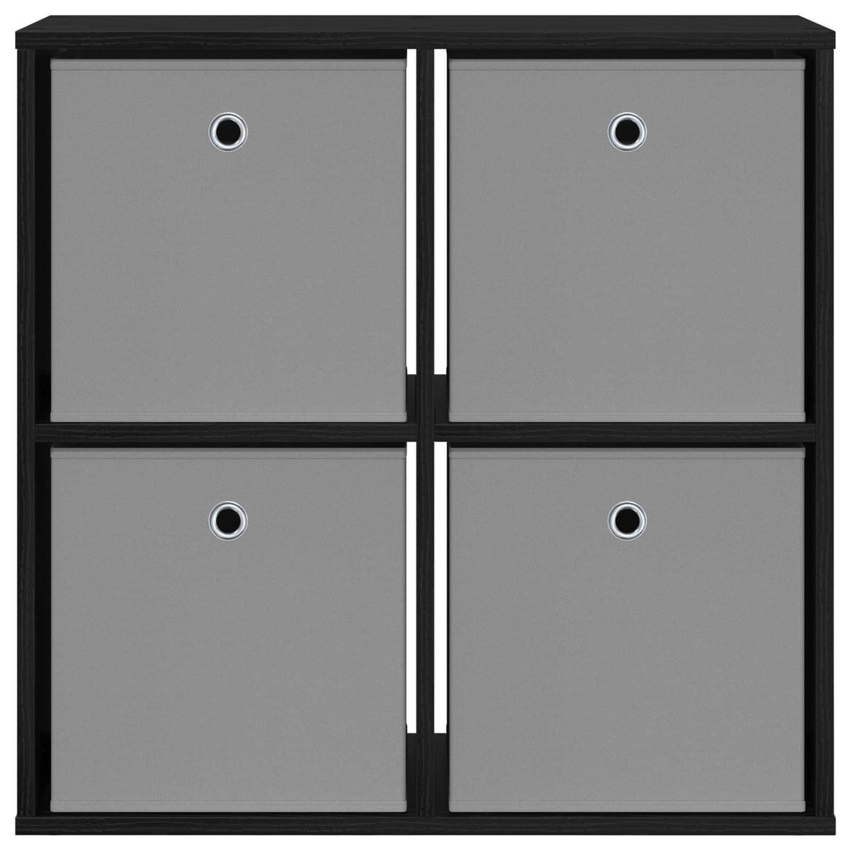 Sideboard with Drawer Black Oak 68.5 x 32 x 67 cm