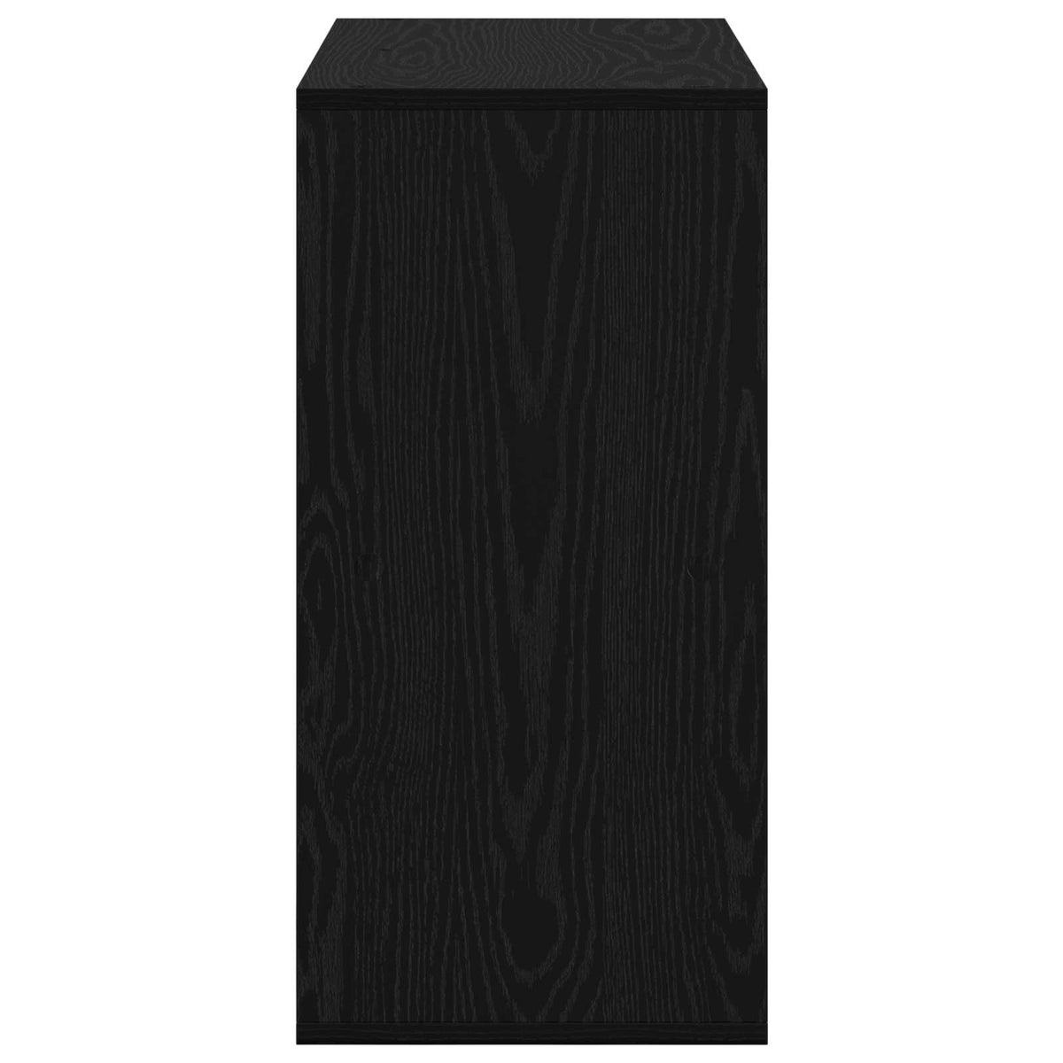 Sideboard with Drawer Black Oak 68.5 x 32 x 67 cm