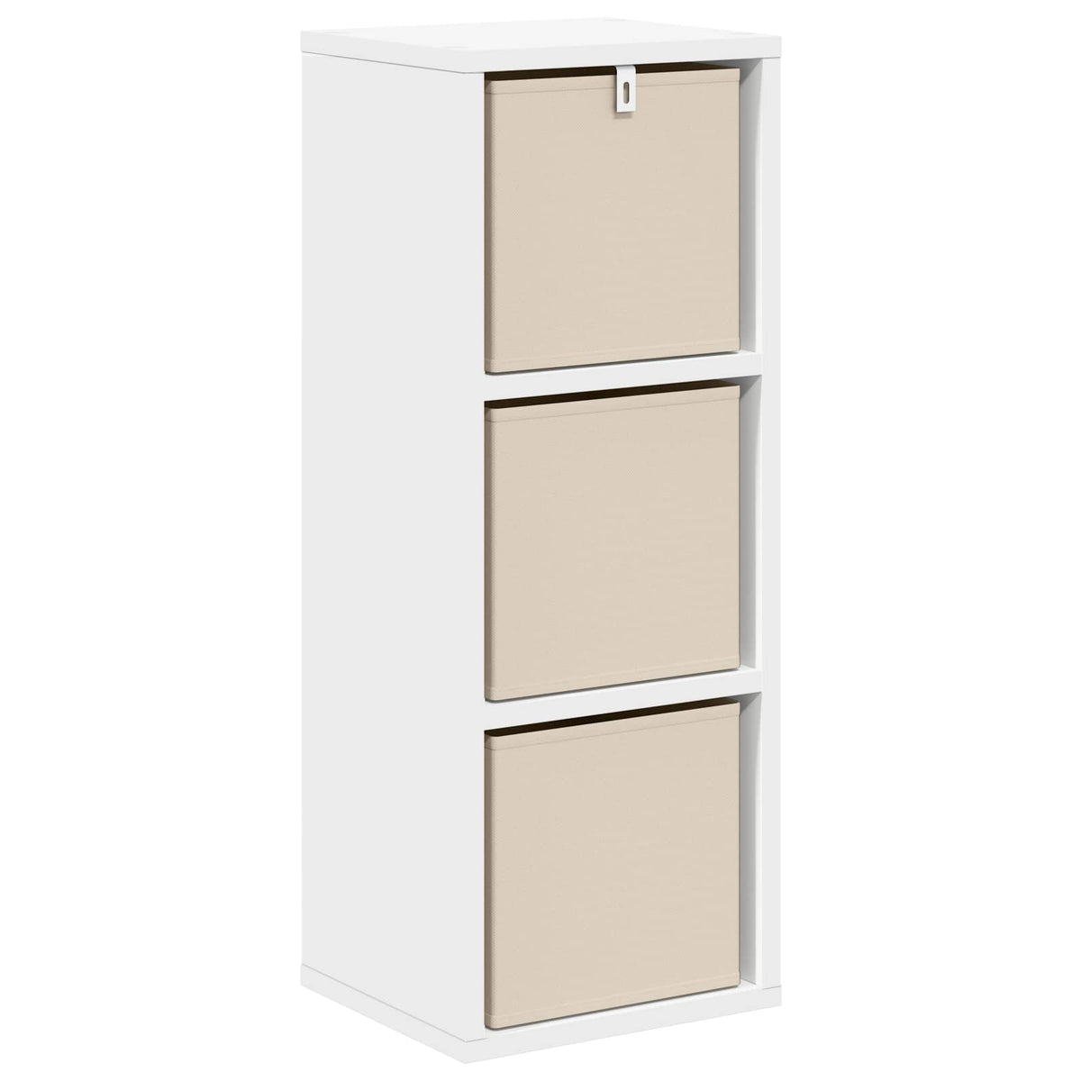 Sideboard with Drawer White 25.5 x 22 x 69.5 cm