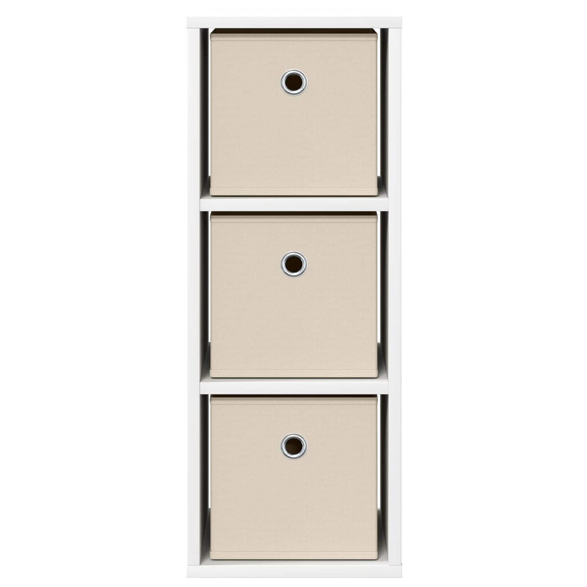 Sideboard with Drawer White 25.5 x 22 x 69.5 cm