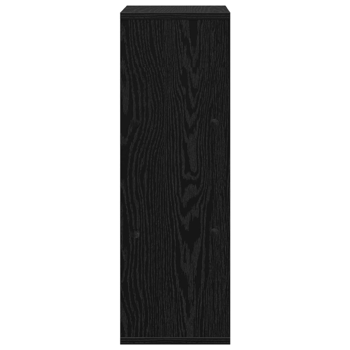 Sideboard with Drawer Black Oak 25.5 x 22 x 69.5 cm