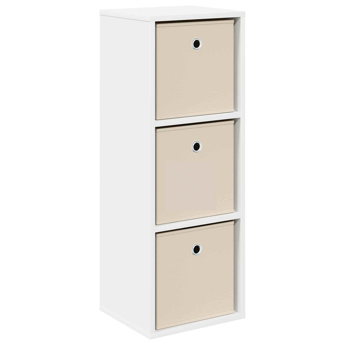 Sideboard with Drawer White 30.5 x 27 x 84.5 cm