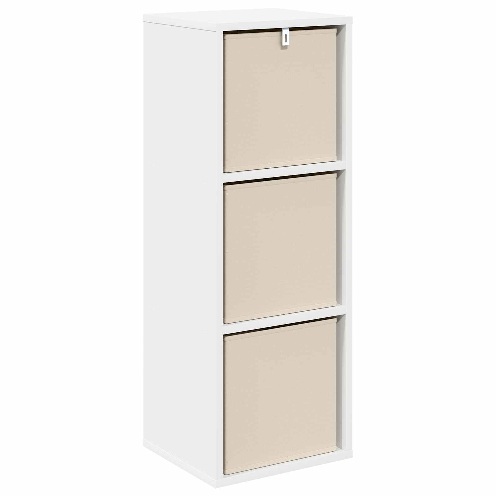 Sideboard with Drawer White 30.5 x 27 x 84.5 cm