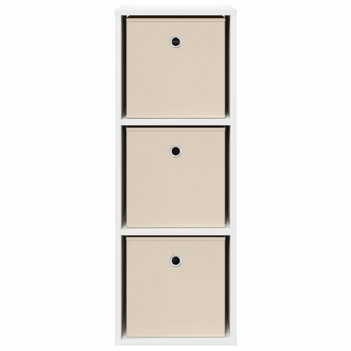 Sideboard with Drawer White 30.5 x 27 x 84.5 cm
