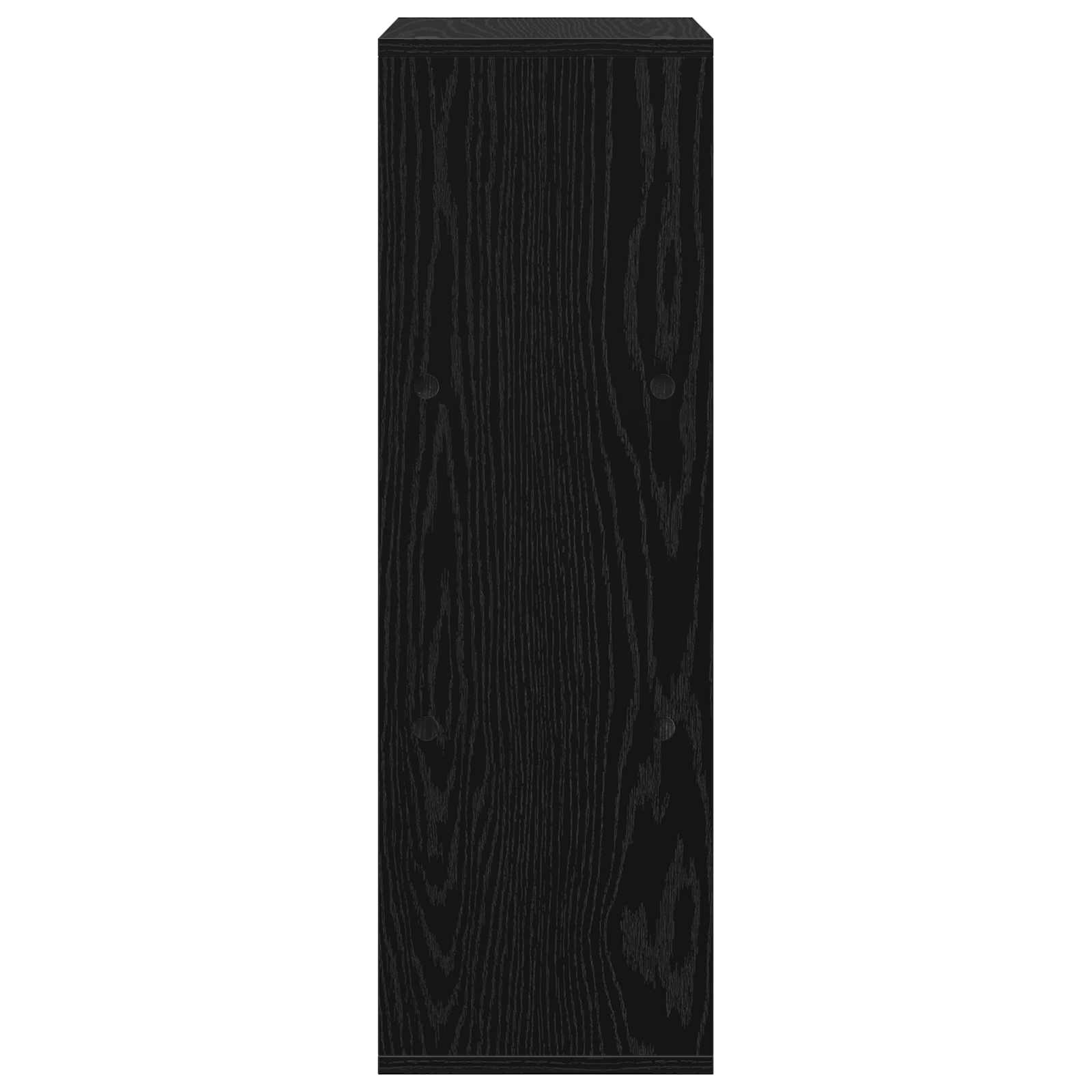 Sideboard with Drawer Black Oak 30.5 x 27 x 84.5 cm