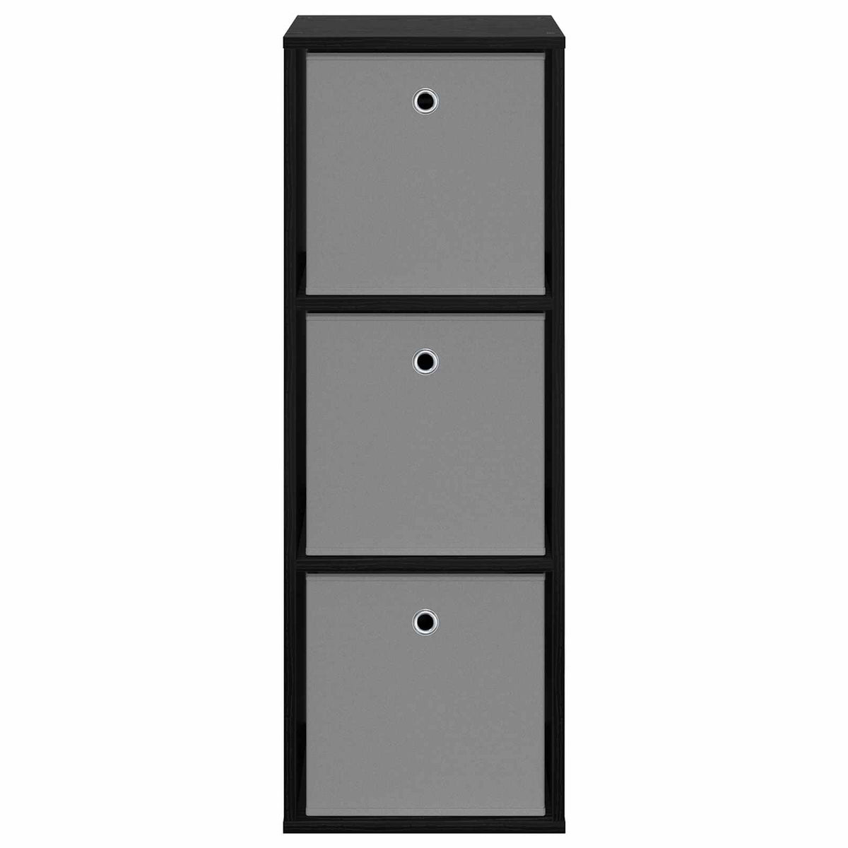 Sideboard with Drawer Black Oak 35 x 32 x 99.5 cm