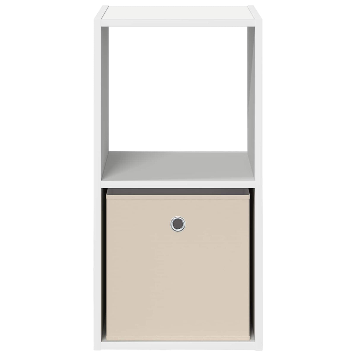 Bedside Table 2 pcs White 35 x 32 x 68.5 cm Engineered Wood