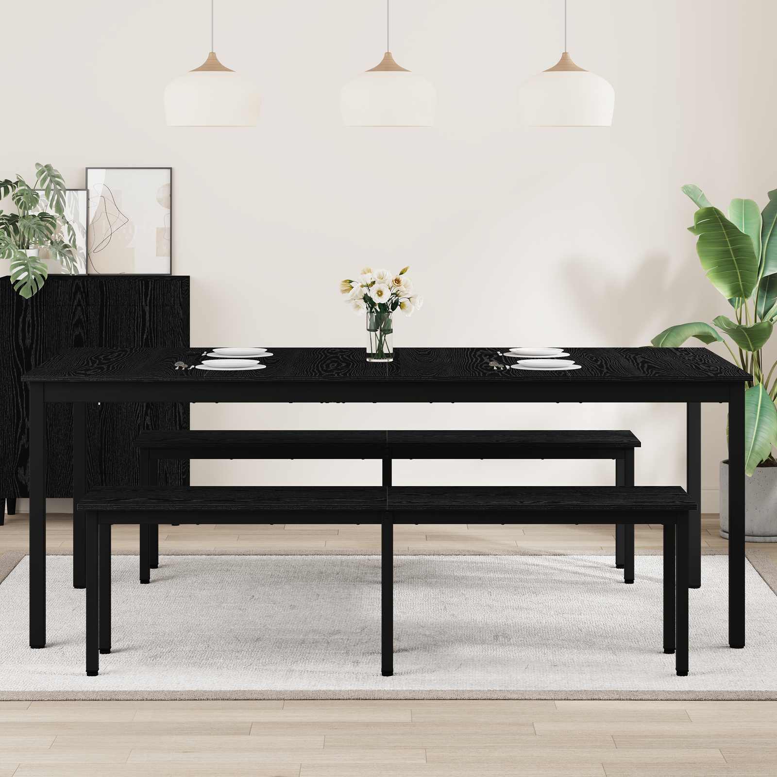 Dining Tables 2 pcs 200 x 100 x 75 cm Engineered Wood