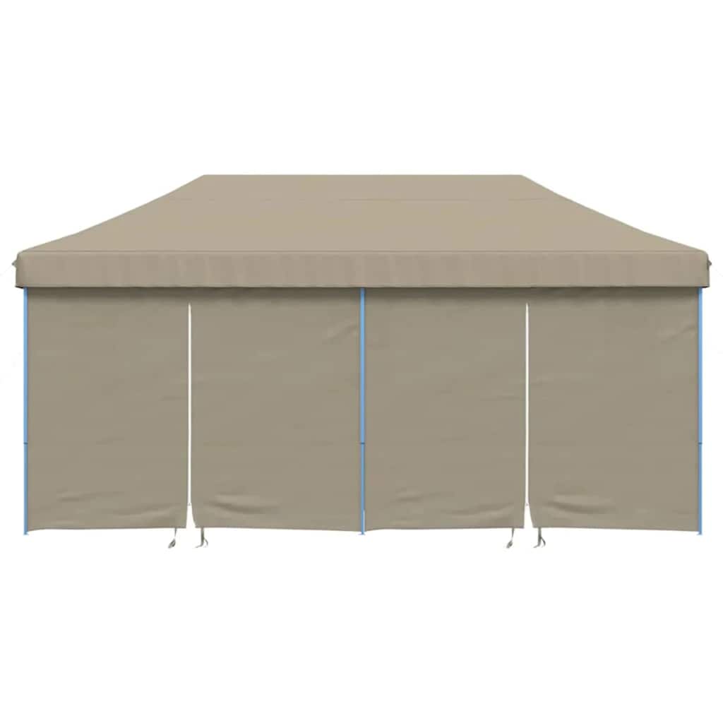 Party Tent Pop-up Taupe 580 x 292 x 315 cm Oxford Fabric