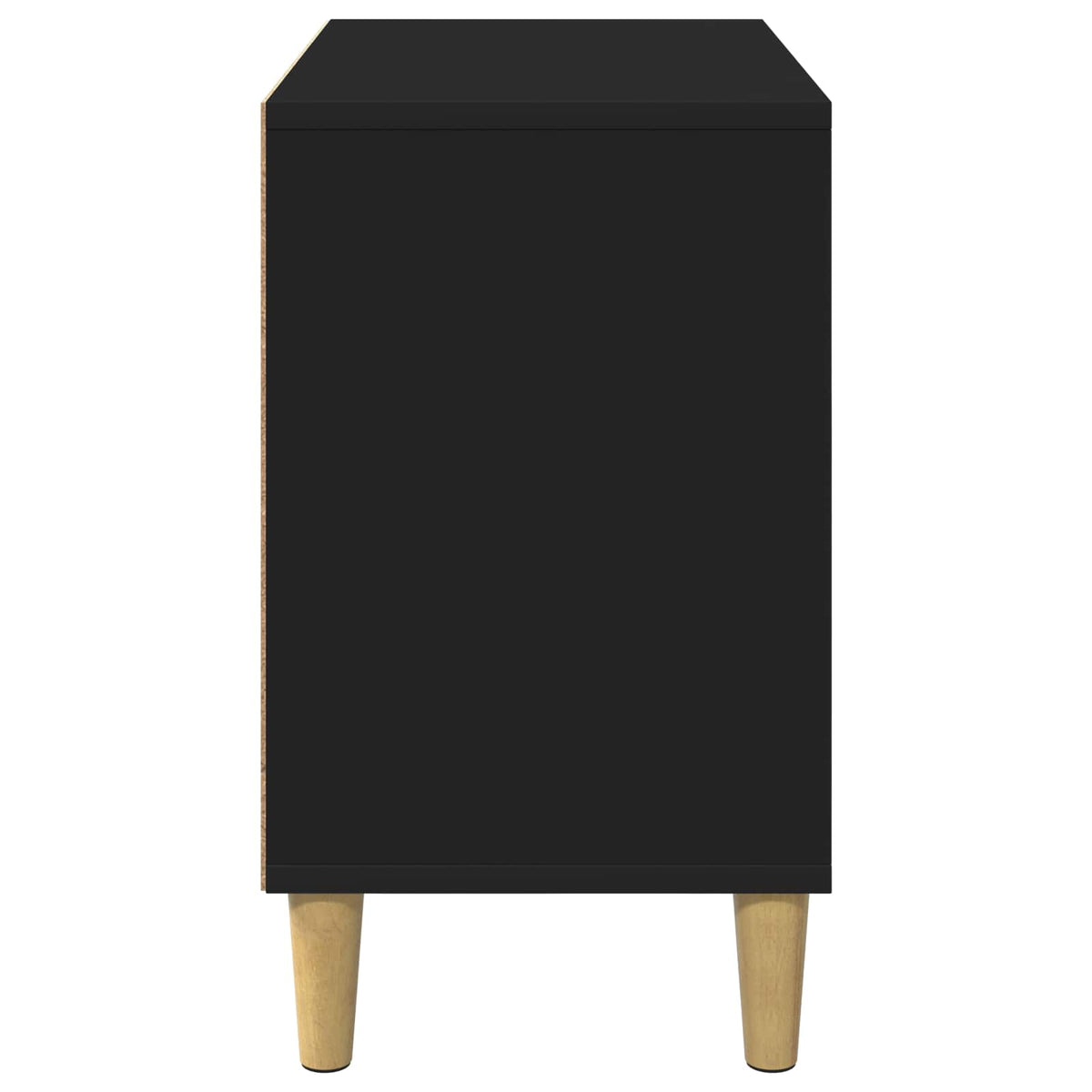 Cat House Black 51 x 30 x 52 cm Engineered Wood