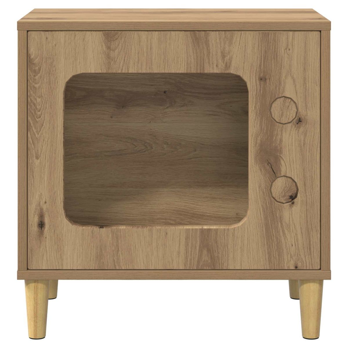 Cat House Artisian Oak 51 x 30 x 52 cm Engineered Wood