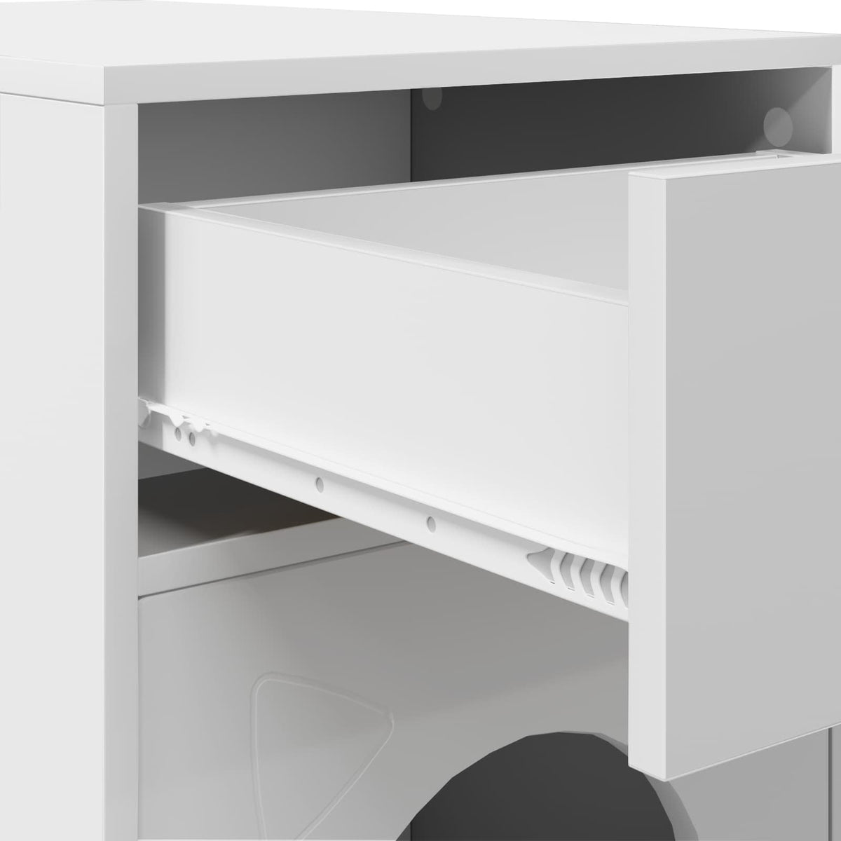 Cat House White 72 x 42.5 x 70 cm Engineered Wood