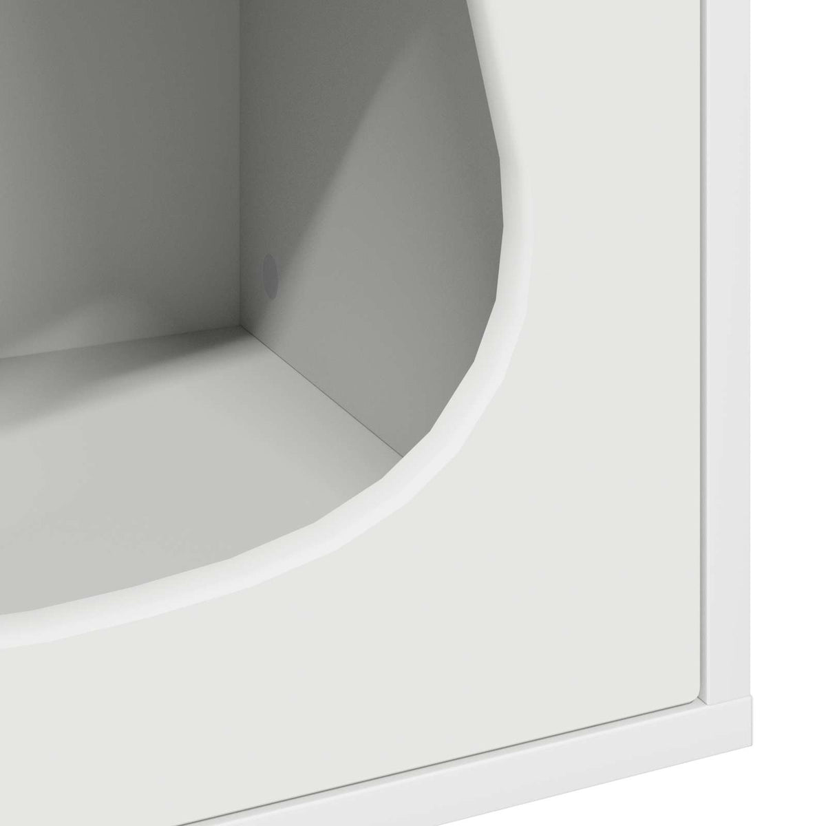 Cat House White 42.5 x 40 x 53.5 cm Engineered Wood