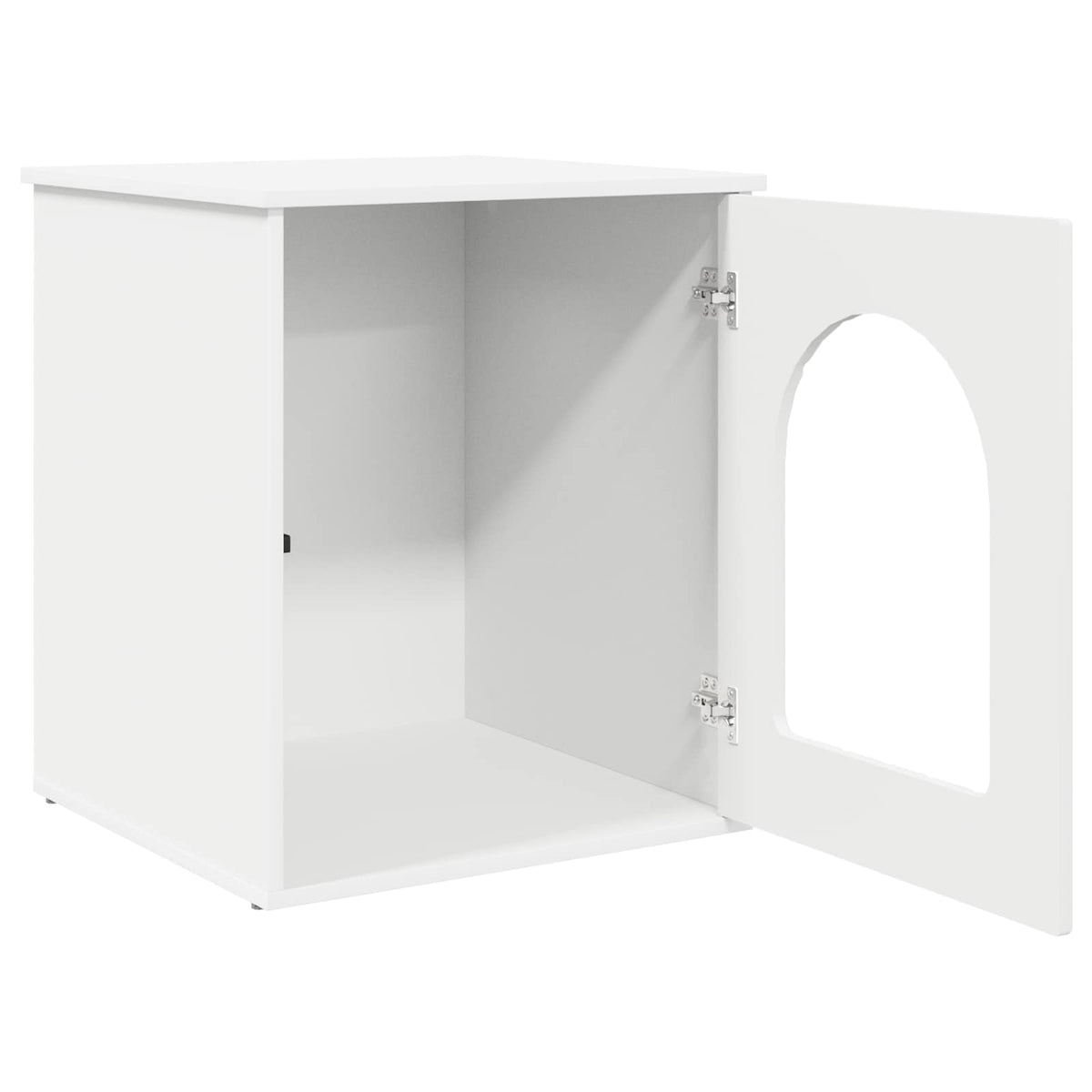 Cat House White 53 x 52 x 62 cm Engineered Wood
