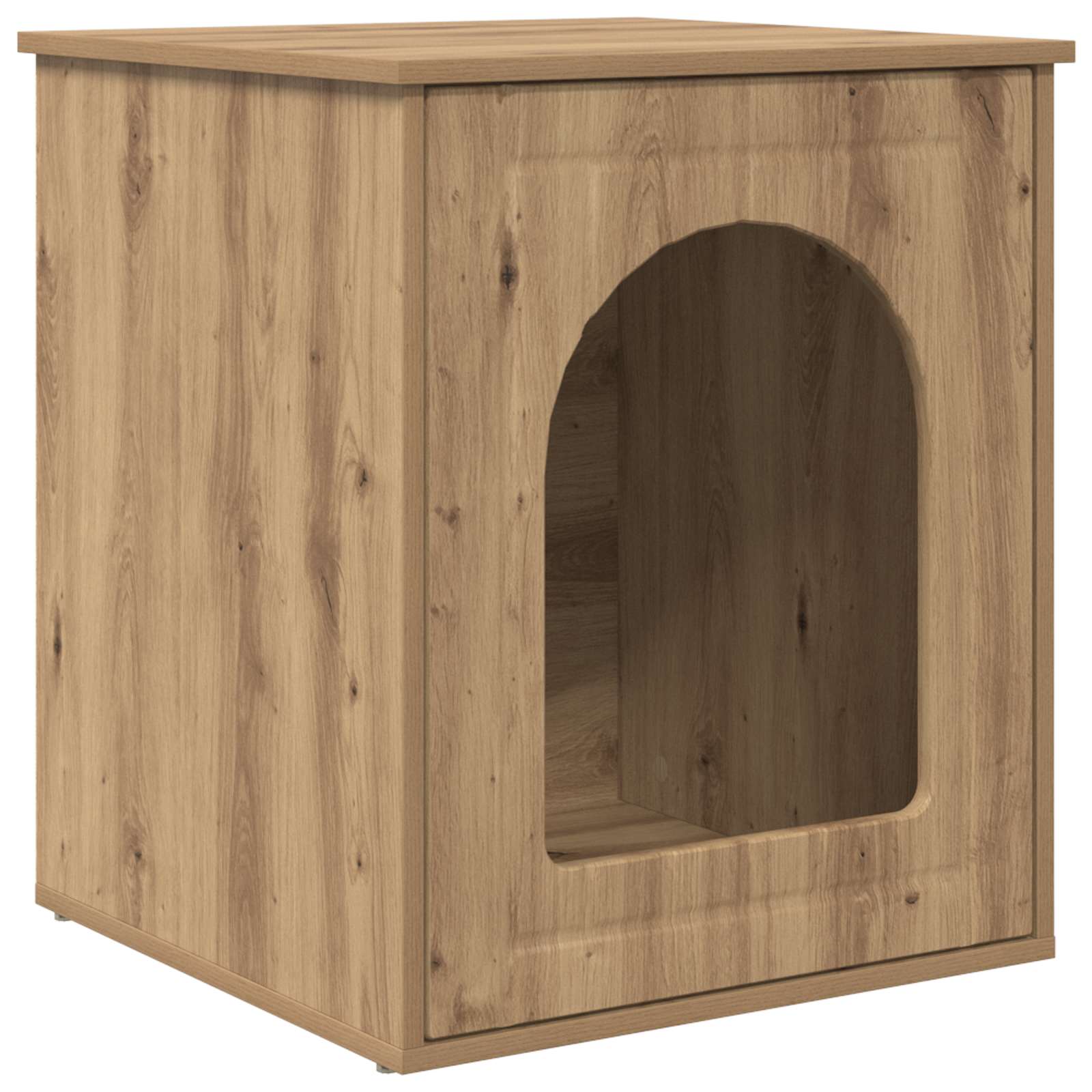 Cat House Artisian Oak 53 x 52 x 62 cm Engineered Wood