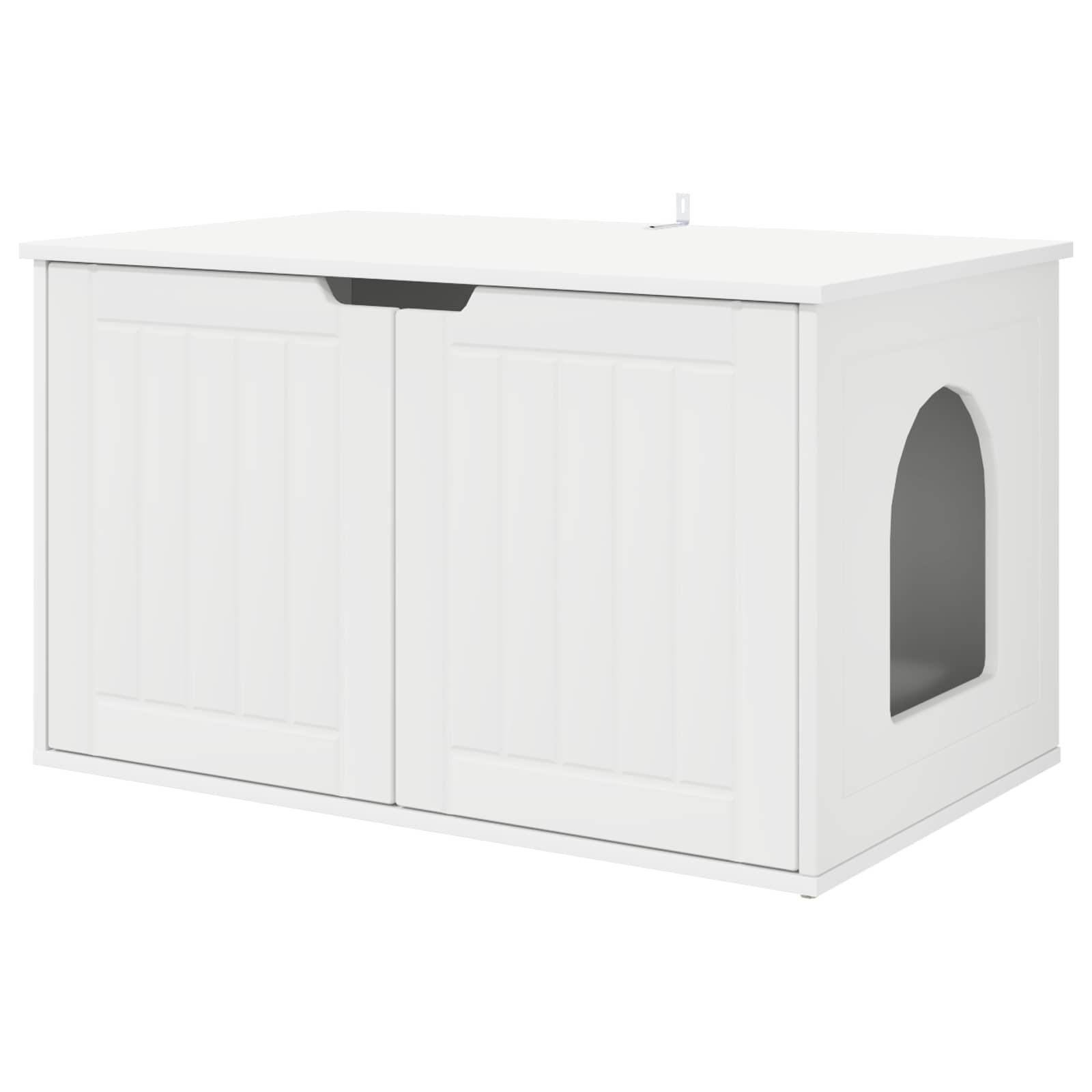 Cat House White 85 x 55 x 50.5 cm Engineered Wood