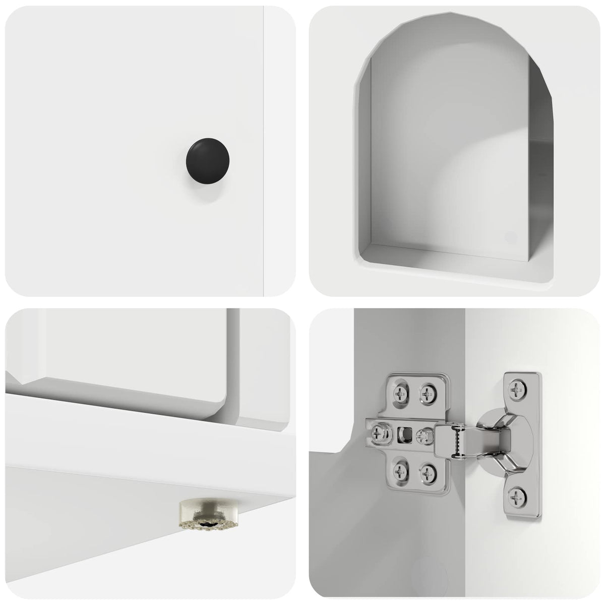 Cat House White 85 x 55 x 50.5 cm Engineered Wood