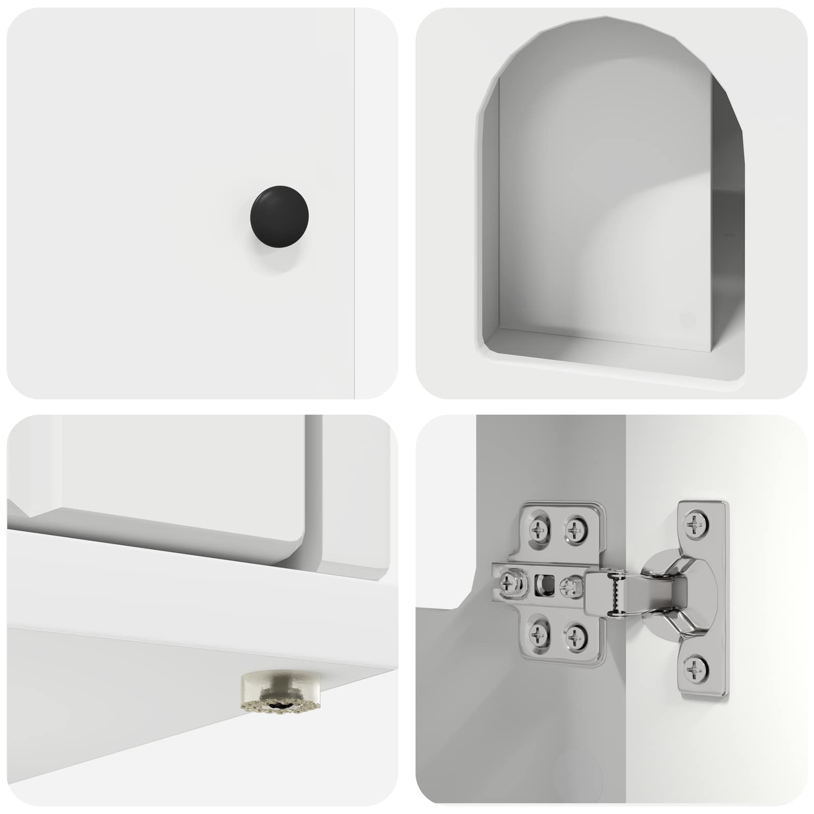 Cat House White 85 x 55 x 50.5 cm Engineered Wood