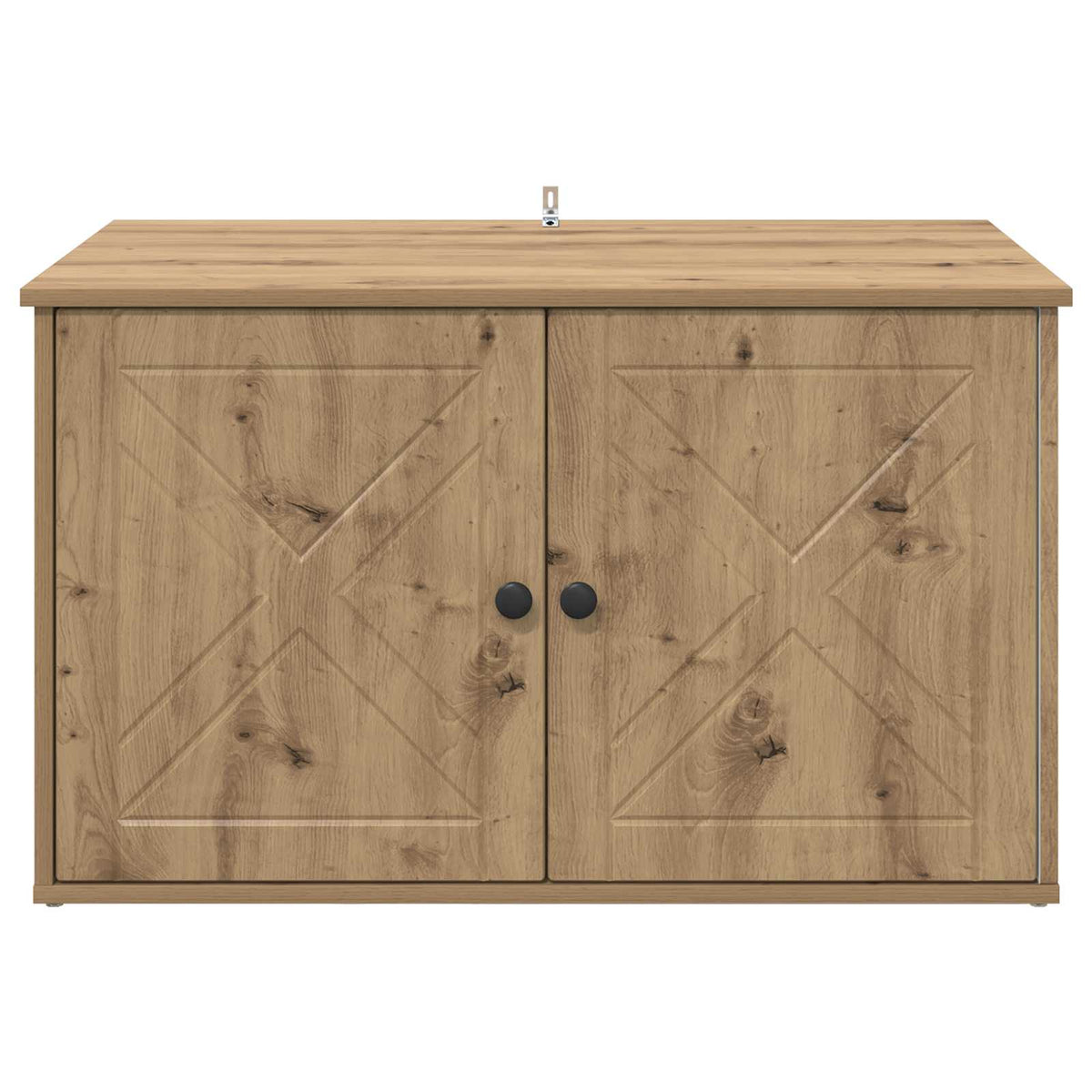 Cat House Artisian Oak 85 x 55 x 50 cm Engineered Wood