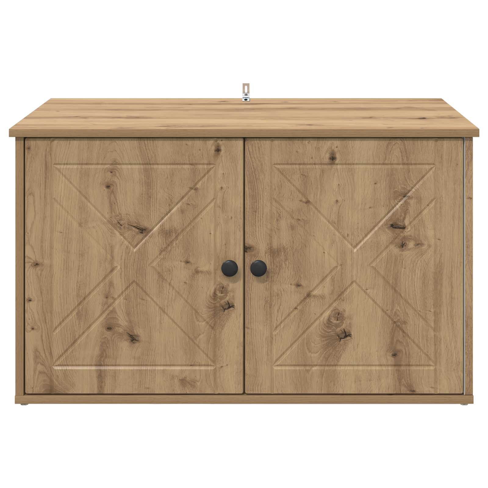 Cat House Artisian Oak 85 x 55 x 50 cm Engineered Wood