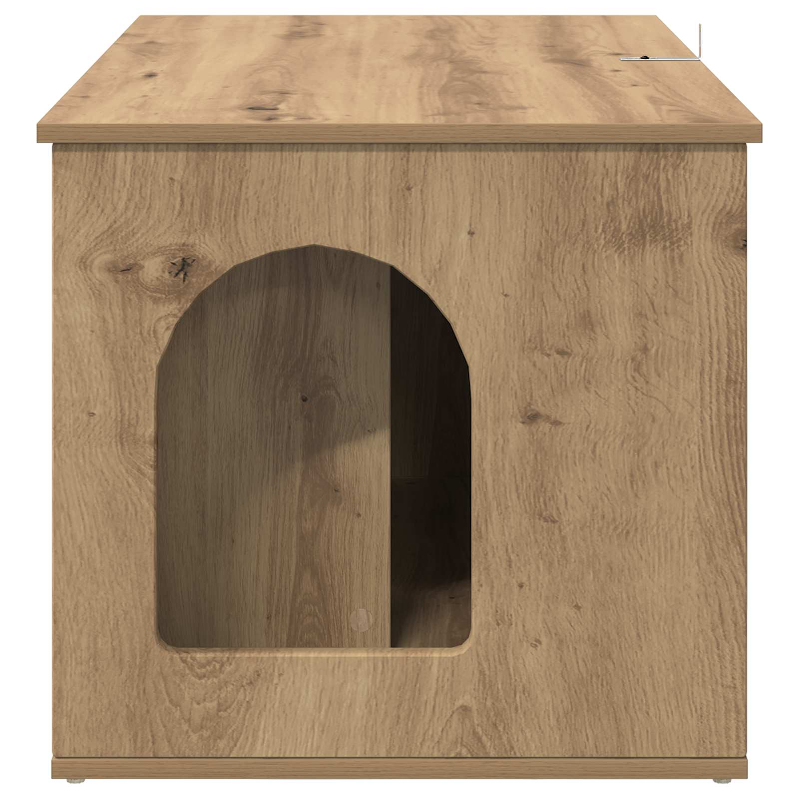 Cat House Artisian Oak 85 x 55 x 50 cm Engineered Wood